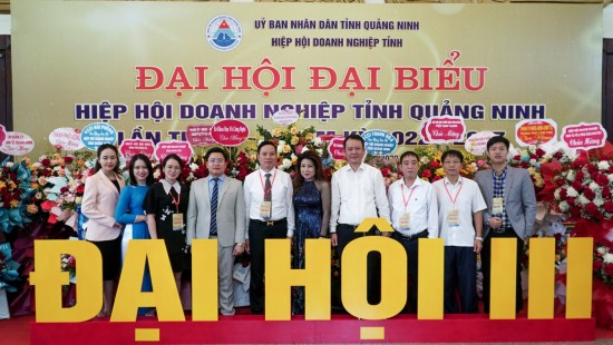 Đại diện Tập Đoàn Kim Nam dự đại hội đại biểu lần III nhiệm kỳ 2022-2027 của hiệp hội DN tỉnh Quảng Ninh