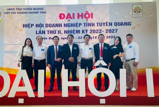 Tập đoàn Kim Nam tham dự Đại hội Hiệp hội Doanh nghiệp tỉnh Tuyên Quang lần II