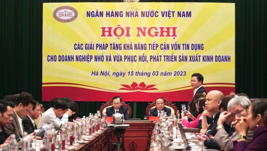 Chủ tịch Nguyễn Kim Hùng tham dự hội nghị “Tăng khả năng tiếp cận vốn tín dụng cho doanh nghiệp SMEs"