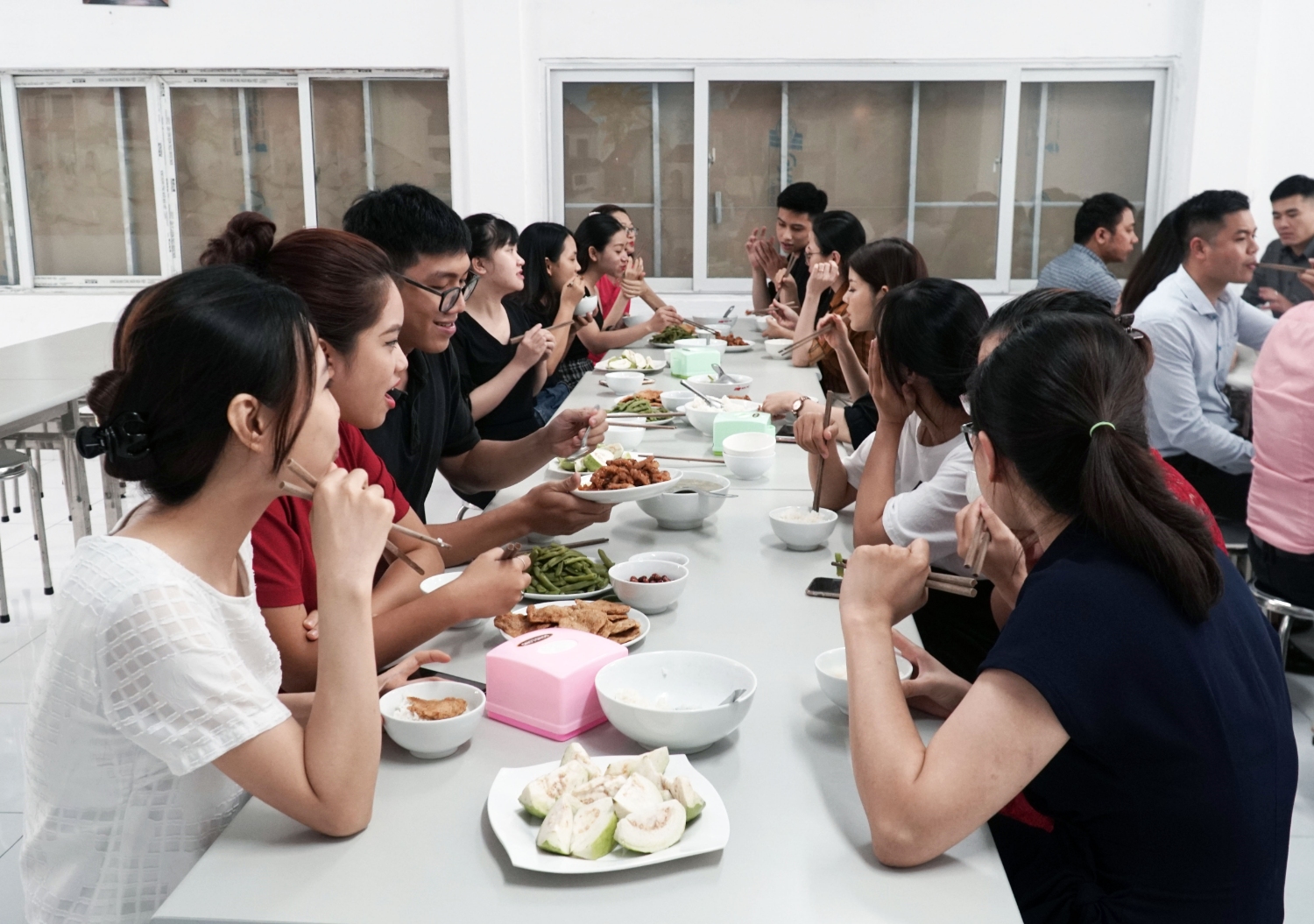 Kim Nam Group and cultural message from lunch