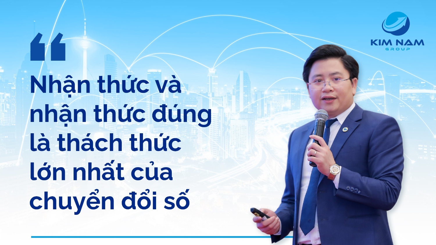 Chủ tịch Nguyễn Kim Hùng - Hành trình chuyển đổi số cho doanh nghiệp nhỏ và vừa Việt Nam, cùng với nỗ lực tăng tốc lộ trình chuyển đổi số quốc gia Việt Nam tầm nhìn 2045