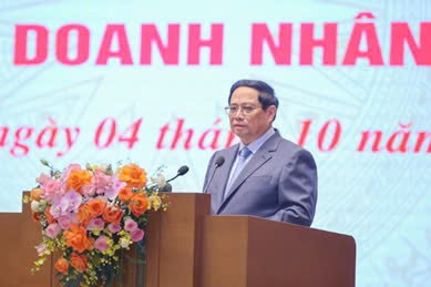 Chính phủ gặp mặt đại diện doanh nhân, nhân ngày Doanh nhân Việt Nam (1310)