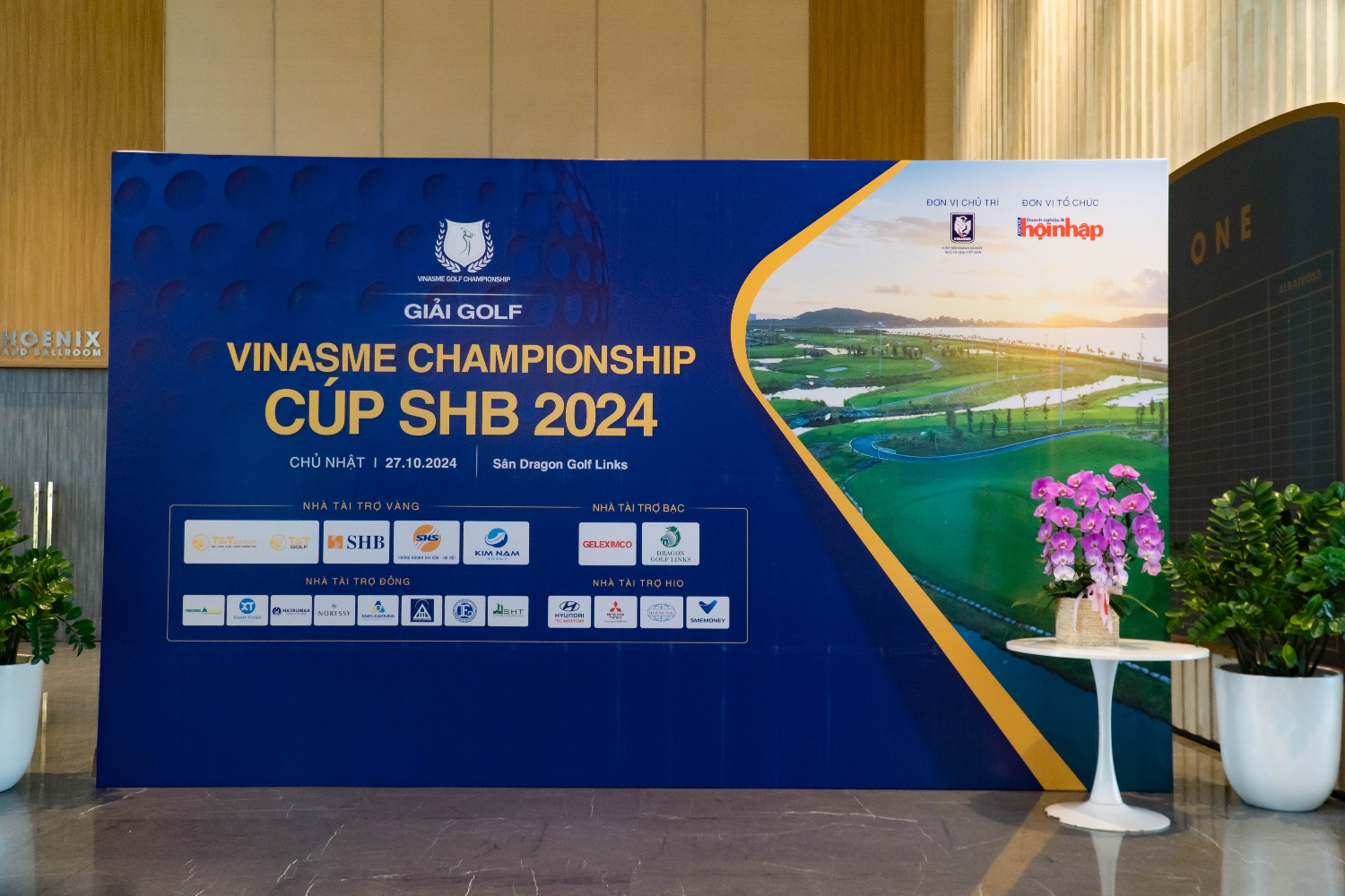 Tập đoàn Kim Nam nhà tài trợ vàng cho Giải Golf VINASME Championship Cúp SHB 2024 5