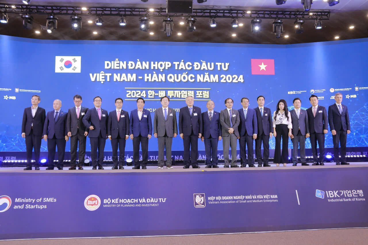 Diễn đàn Hợp tác Đầu tư Việt Nam Hàn Quốc 2024 2